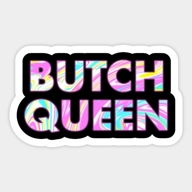 BUTCH QUEEN Sticker by SquareClub